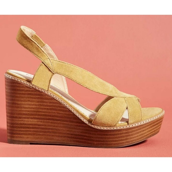 Anthropologie farylrobin casino wedge sandals